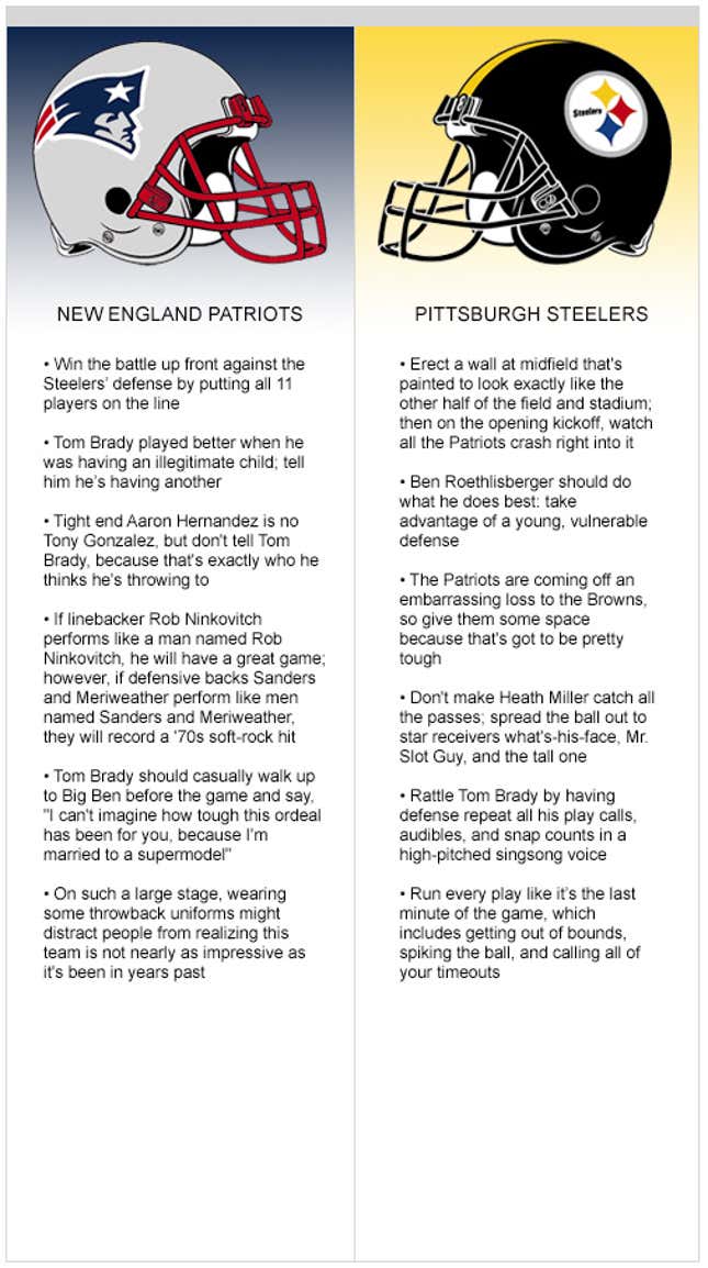 Image for article titled Patriots at Steelers