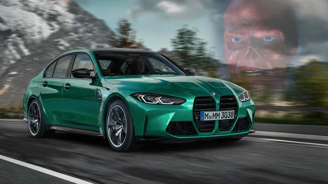 Image for article titled The New 2021 BMW M3 And M4 Have Leaked And Maybe If You&#39;re Pregnant Don&#39;t Look Right At Them
