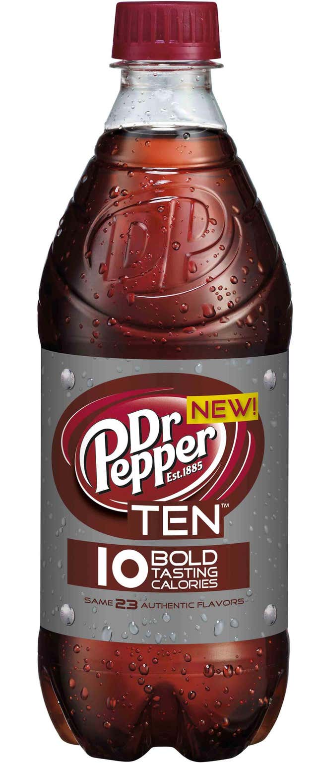 Image for article titled New Dr Pepper Drink Aimed At Men