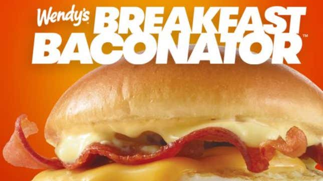 Image for article titled Fill the Emptiness Inside With Free Breakfast Baconators All Month Long