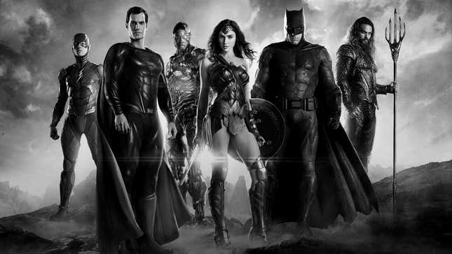 Zack Snyder shares new black-and-white <i>Justice League </i>trailer with almost no new footage