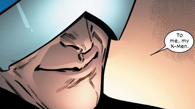 What was once Charles Xavier’s rallying cry becomes a chilling clarion call in House of X #1.