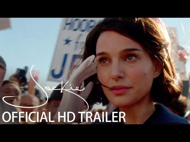 Natalie Portman is a First Lady in mourning in this trailer for <i>Jackie</i>