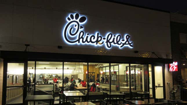 Image for article titled U.K.’s first Chick-fil-A will close just months after opening