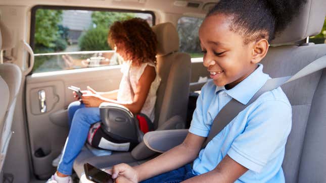 Image for article titled When Kids Can Stop Using a Booster or Sit in the Front Seat of the Car