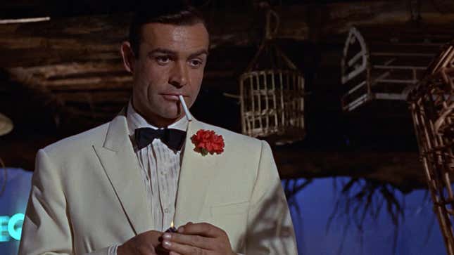 Connery in one of his greatest looks, and finest performances as James Bond in Goldfinger.