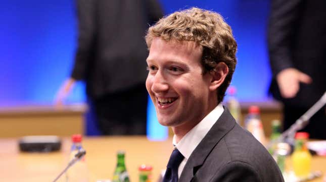 Mark Zuckerberg, founder of Facebook Inc.
