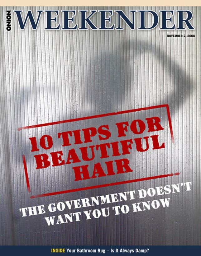 Image for article titled 10 Tips For Beautiful Hair The Government Doesn&#39;t Want You To Know