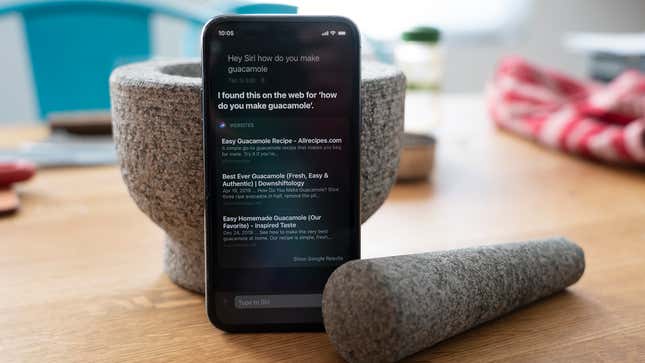 Image for article titled Siri Is Honestly Just a Terrible Kitchen Assistant