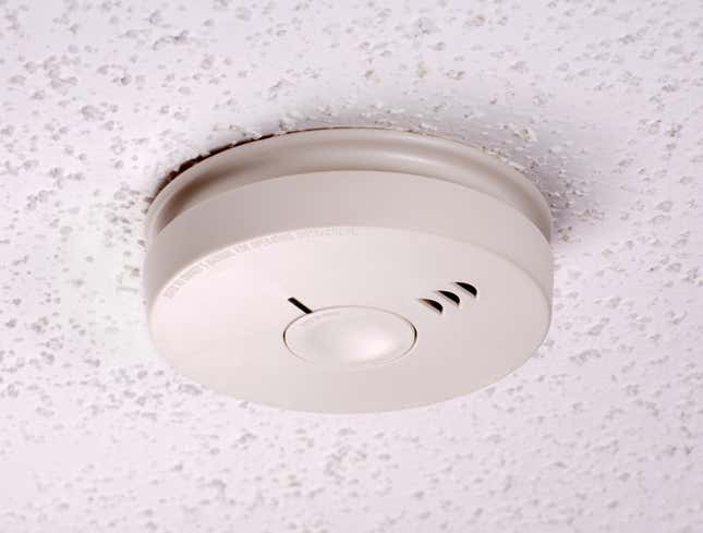 Image for article titled New Smoke Detector Only Alerts You If You’ve Got Decent Shot Of Getting Out Alive