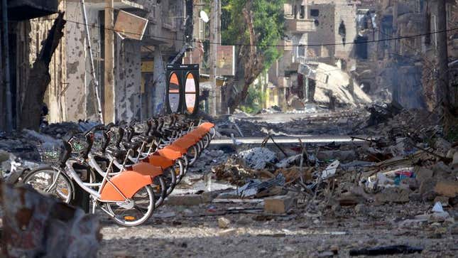 Image for article titled Bashar Al-Assad Introduces Syrian Bike-Sharing Program