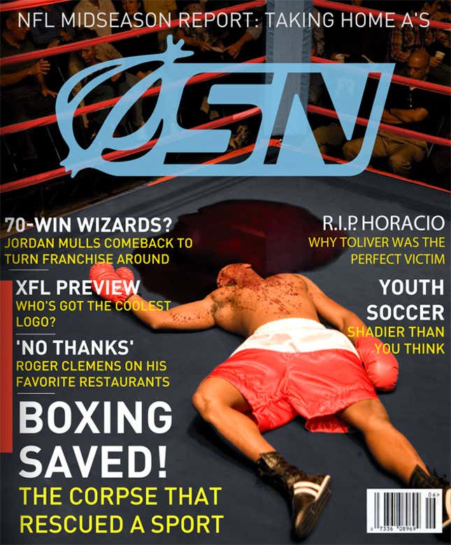 Image for article titled Boxing Fans Heartbroken As Kent Sudder Survives
