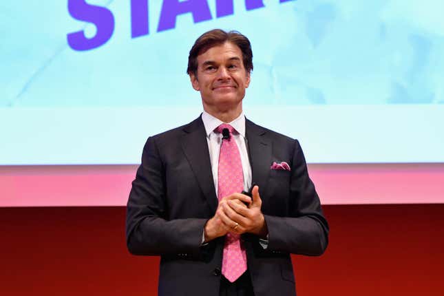 Dr. Oz Thinks Re-Opening Schools Could Help the U.S. Get Its 'Mojo' Back