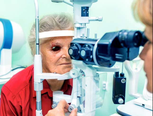 Image for article titled Optometrist Sets Pressure Of Air Puff Test Way Higher For Asshole Patients