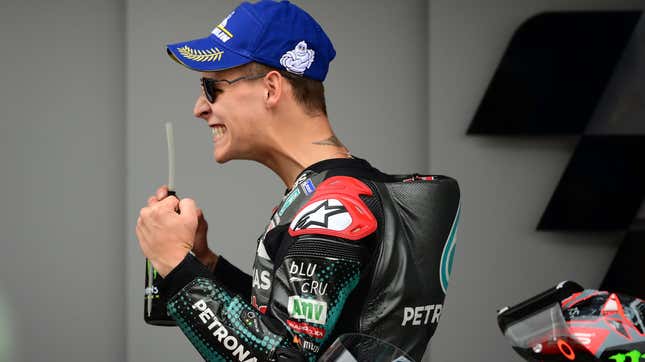 Image for article titled Fabio Quartararo Remains The Only Repeat Winner In The 2020 MotoGP Season