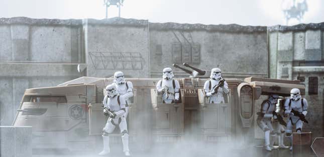 Imagen para el artículo titulado Esta cuenta de Instagram crea imágenes increíbles de Star Wars con los juguetes de la saga