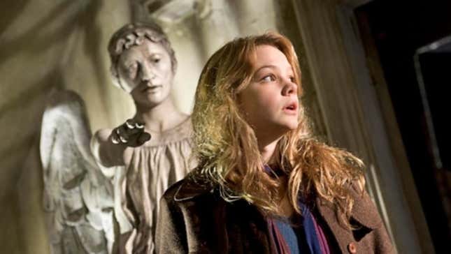 Carey Mulligan as Sally in the Doctor Who episode “Blink.”