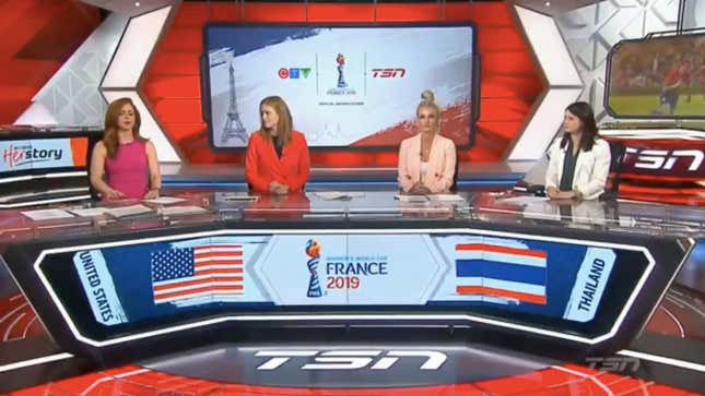 Image for article titled The USWNT&#39;s Blowout Of Thailand Inspires Indignant Pearl-Clutching From Canadian Soccer Pundits