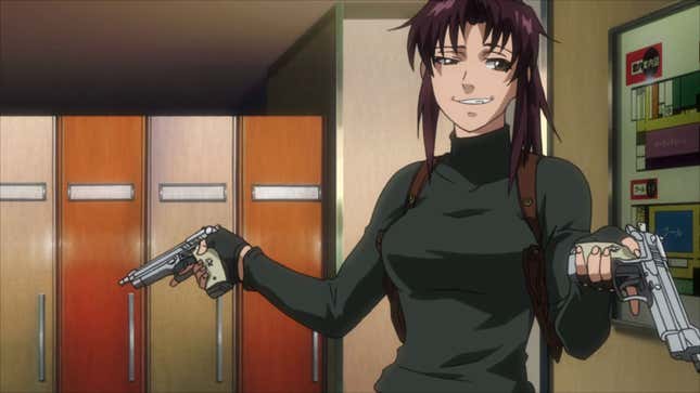 Revy from Black Lagoon.