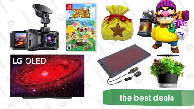 Image for article titled Tuesday&#39;s Best Deals: AirPods Pro, Animal Crossing with Bell Bag, LG CX 55&quot; 4K TV, AeroGarden, Infrared Thermometer, Vantrue Dash Cams, and More