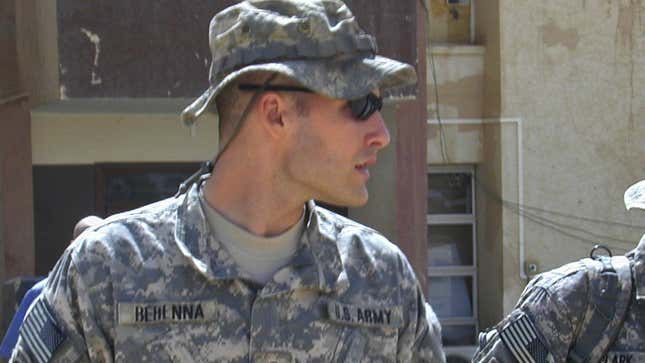 Former 1st Lt. Michael Behenna, seen here in 2008, has received a presidential pardon for his 2009 conviction in the killing of Ali Mansur, an Iraqi civilian.