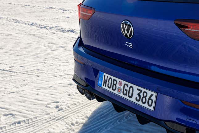 Image for article titled We Drove The 2022 Golf R On Ice And It’s Probably Going To Be The Best New Hot Hatch You Can Buy