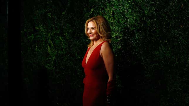 Image for article titled Kim Cattrall Can&#39;t Stop Talking About Sex and the City 3, a Movie that Does Not Exist