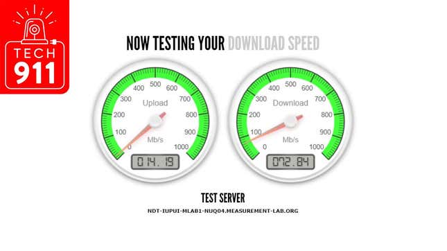 Image for article titled Why Do Internet Speed Tests Report Different Results?