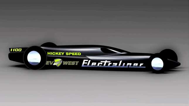 Image for article titled EV West Wants To Break An Electric Speed Record At Bonneville With This Tesla-Powered Lakester