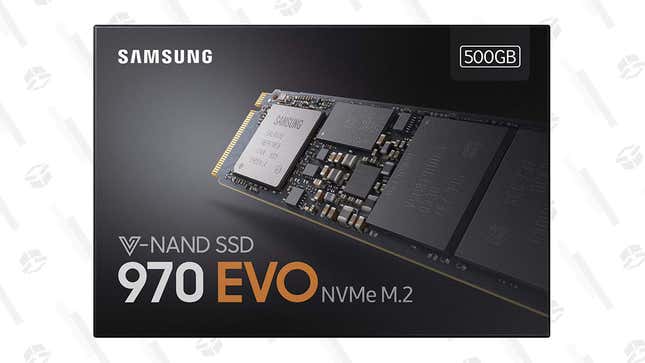 Samsung 970 EVO 500GB SSD | $80 | Amazon