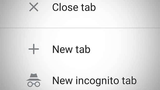 Image for article titled Open and Close Chrome Tabs on Android With These New Shortcuts