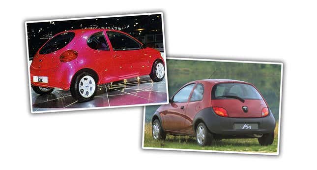 Image for article titled The Ford Ka Was One Of The Very Few Cars Where The Production Version Was Way Cooler Than The Concept