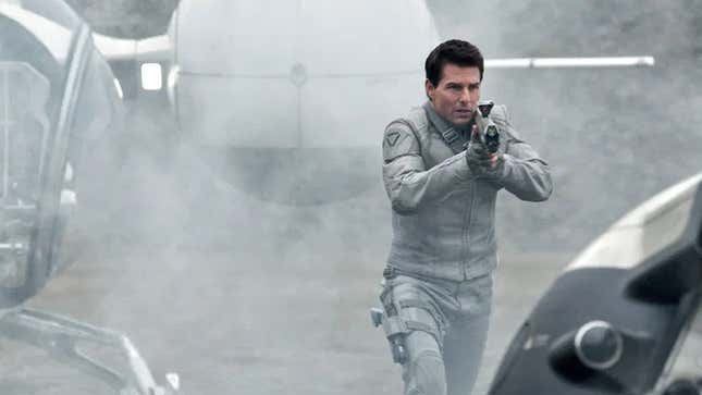 Tom Cruise is tired of your fake space. He wants real fake space.