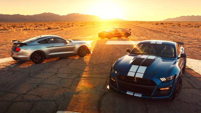 The Shelby GT500 Is Faster Than The McLaren F1 In One Weird Metric