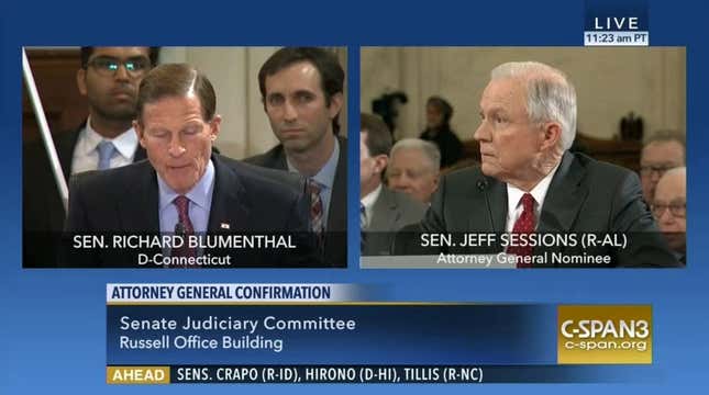 Here's Why Jeff Sessions Was Asked About a Murdered Abortion Doctor