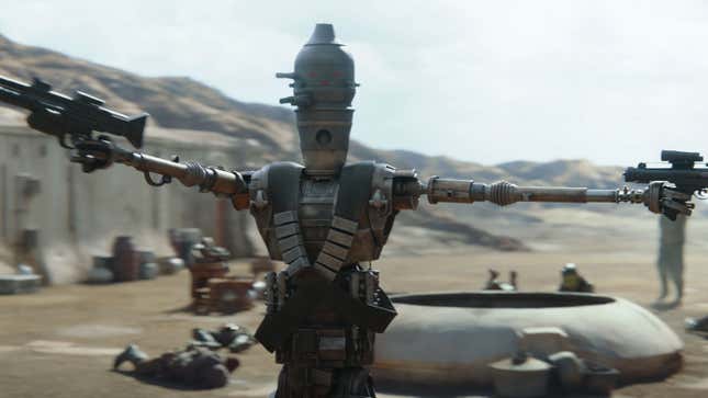 It was very good to see IG-11 kicking ass again.