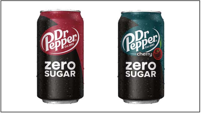 Image for article titled Could Dr. Pepper Zero Sugar unseat Diet D.P. as the supreme diet soda?
