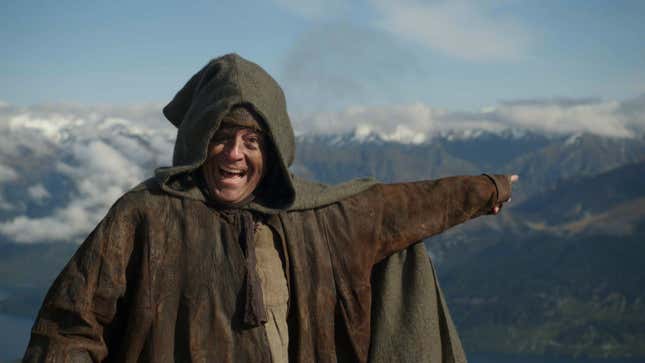 Image for article titled Peter Jackson gives Stephen Colbert the Tolkien spin-off of his dreams