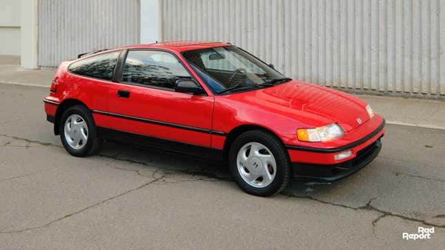 Image for article titled The Rad Report Is Selling A 1990 Honda CRX Si And The Listing Is As Incredible As Before