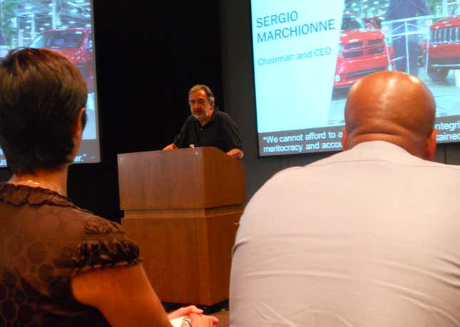 Image for article titled Sergio Marchionne Brought Optimism Back to Chrysler