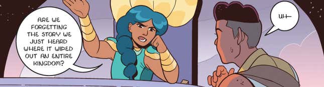 Mermista asking the important questions.