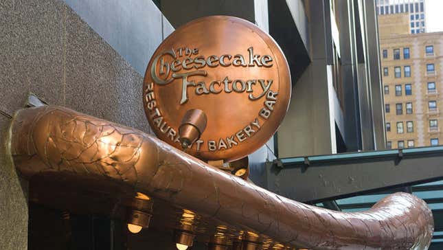 Image for article titled Cheesecake Factory Is On a Rent Strike