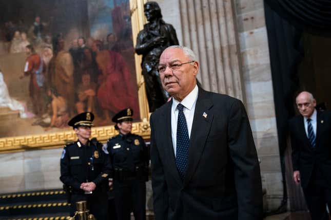 Image for article titled Colin Powell Is Voting for Joe Biden and You-Know-Who Went Into an Orange Rage