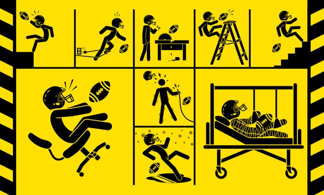 Image for article titled What If The NFL Were Regulated By OSHA?