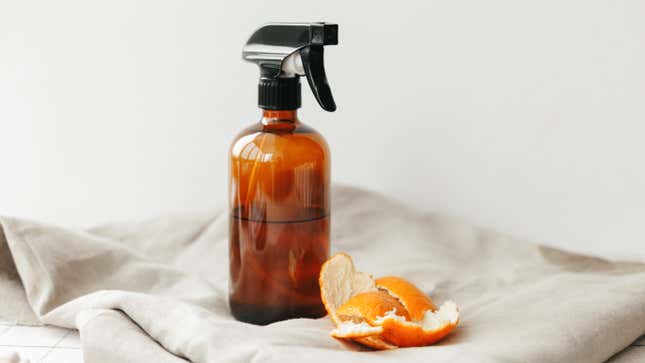 Image for article titled Make a DIY Vinegar Cleaning Spray With Orange Peels