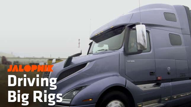 Here's What It's Like To (Poorly) Drive And Back Up An 18-Wheeler