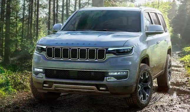 Image for article titled The 2022 Jeep Grand Wagoneer Costs Over $85,000 But Its Interior Looks Worth It