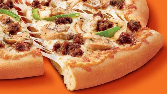 Image for article titled Little Caesars to debut Impossible Sausage, shattering faux-meat caste system