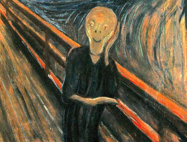 Image for article titled &#39;The Scream&#39; Returns From Two-Year Vacation Relaxed