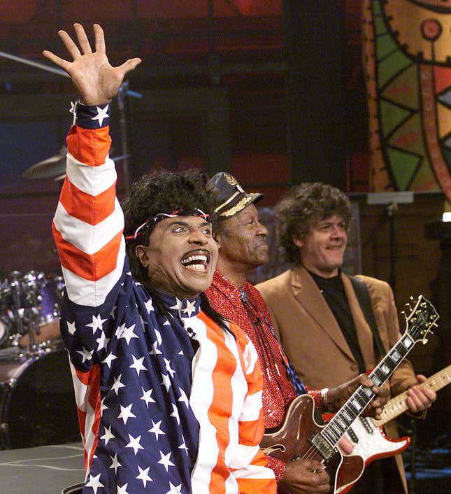 Image for article titled RIP Little Richard, Thanks for the Glam, the Rock 'n' Roll, and the Magic School Bus Theme Song